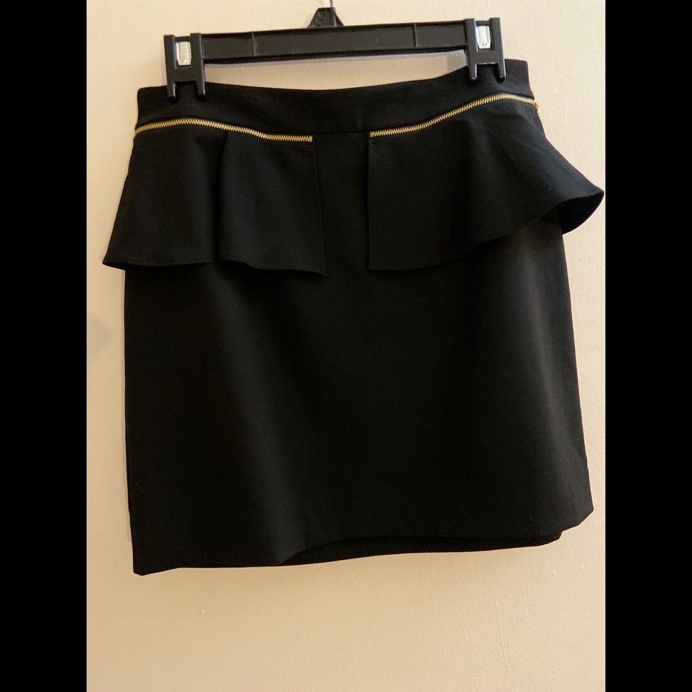 Flare Top Mini skirt- Forever 21- black- size L - Picture 7 of 7